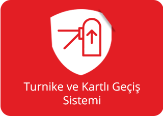 Turnike ve kartlı geçiş sistemleri ile tüm giriş çıkışlar kontrol altında.